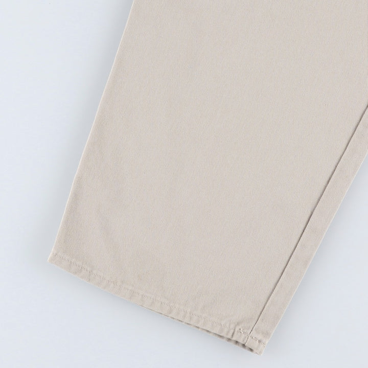 90'S Dockers Classic Fit Two-Pleat Chino Pants, Men's Size W30 (approx.), Vintage cotton Beige type Vintage Second Hand