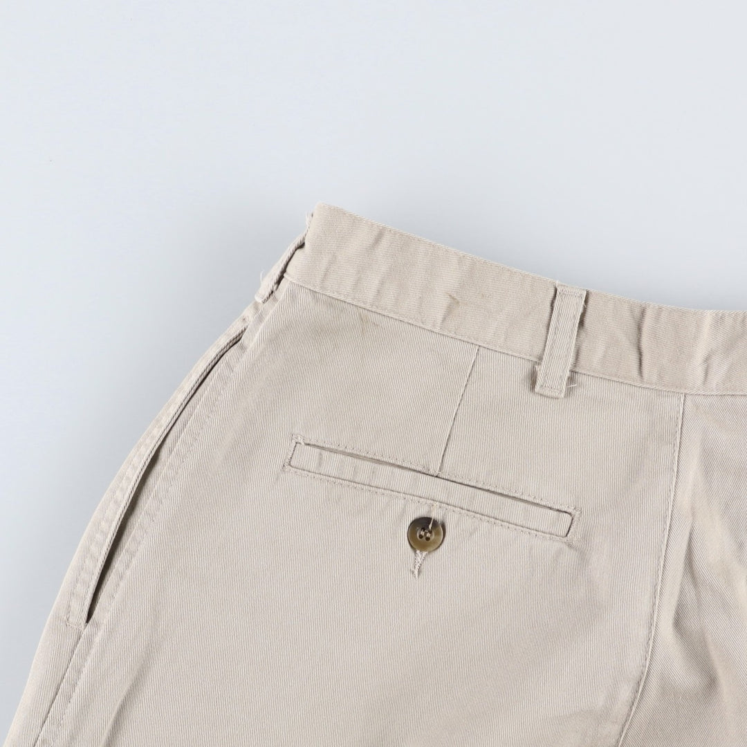 90'S Dockers Classic Fit Two-Pleat Chino Pants, Men's Size W30 (approx.), Vintage cotton Beige type Vintage Second Hand