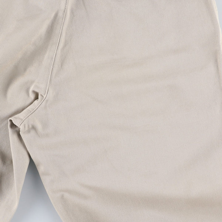 90'S Dockers Classic Fit Two-Pleat Chino Pants, Men's Size W30 (approx.), Vintage cotton Beige type Vintage Second Hand