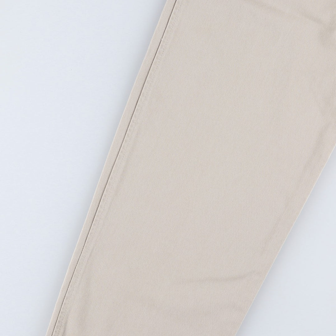 90'S Dockers Classic Fit Two-Pleat Chino Pants, Men's Size W30 (approx.), Vintage cotton Beige type Vintage Second Hand