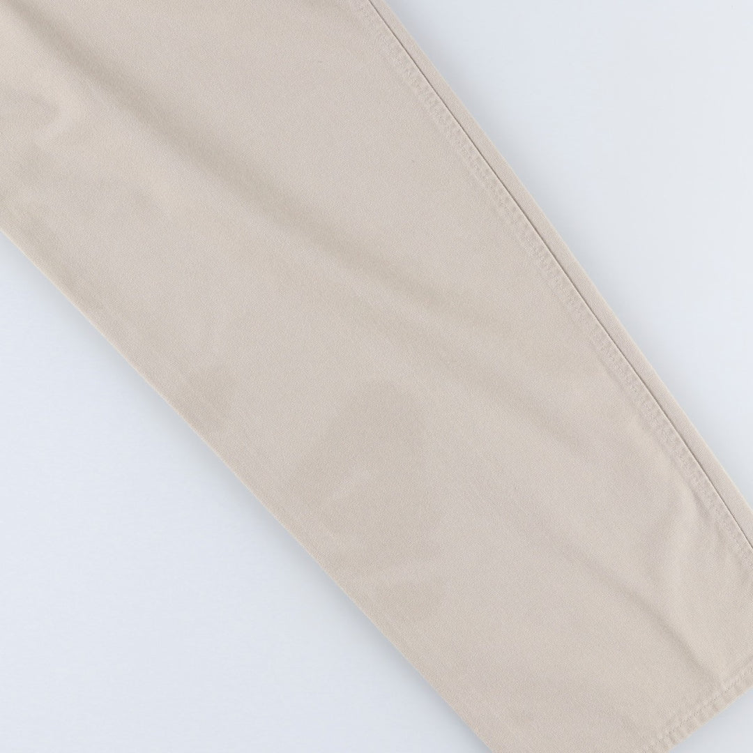 90'S Dockers Classic Fit Two-Pleat Chino Pants, Men's Size W30 (approx.), Vintage cotton Beige type Vintage Second Hand