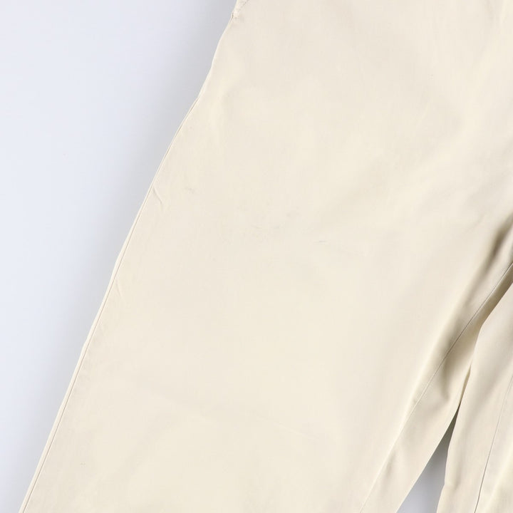 Ralph Lauren POLO by Ralph Lauren PROSPECT PANT Chino pants for men, equivalent to w35 cotton ivory Vintage Second Hand