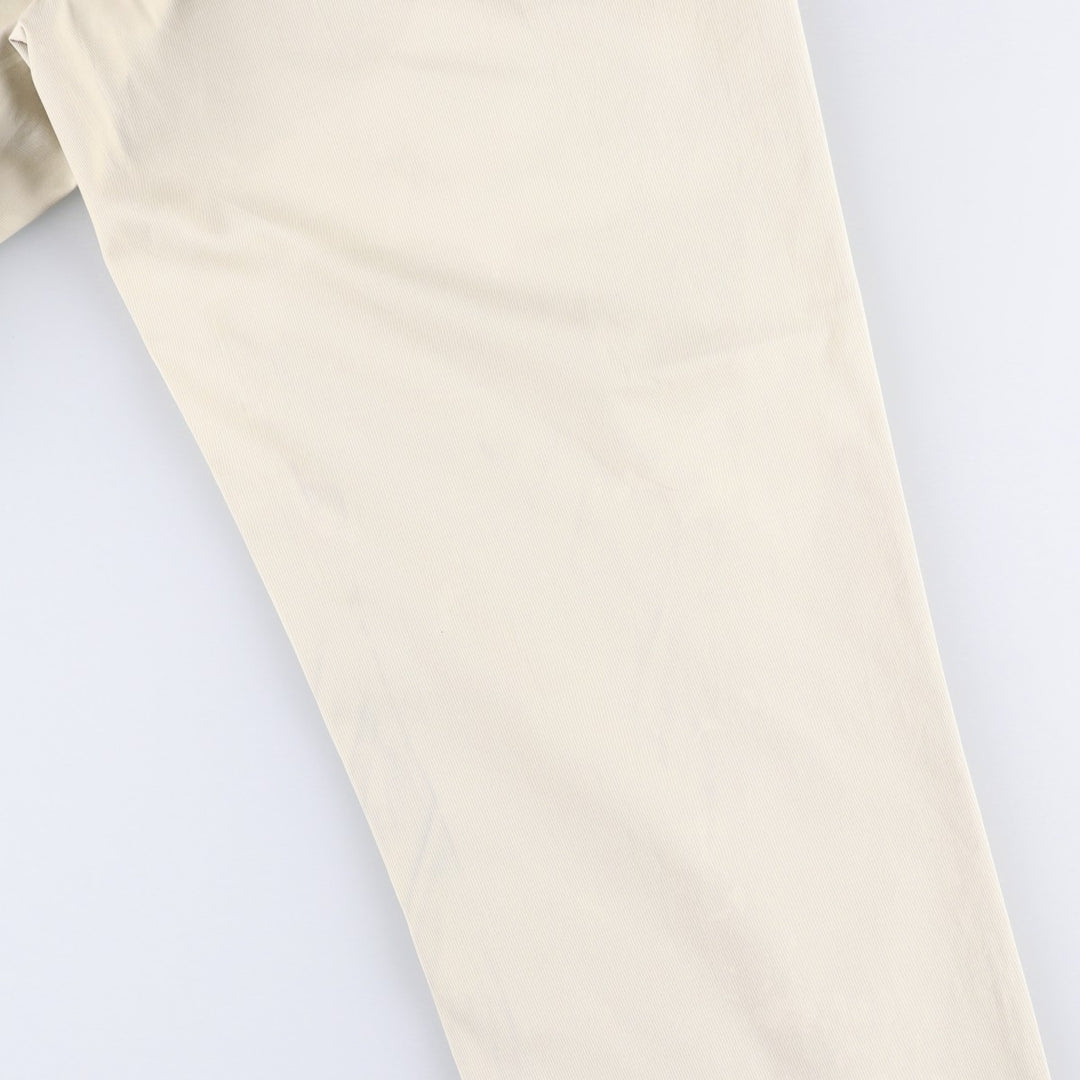 Ralph Lauren POLO by Ralph Lauren PROSPECT PANT Chino pants for men, equivalent to w35 cotton ivory Vintage Second Hand