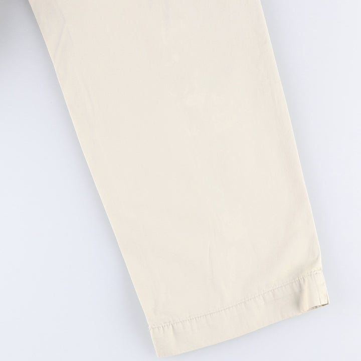 Ralph Lauren POLO by Ralph Lauren PROSPECT PANT Chino pants for men, equivalent to w35 cotton ivory Vintage Second Hand