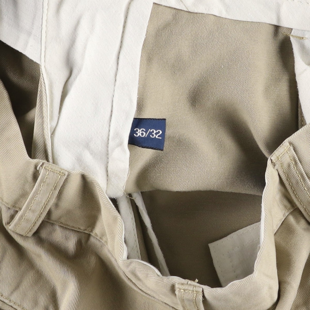 Ralph Lauren POLO by Ralph Lauren PRESTON PANT Chino pants for men, equivalent to w37 cotton beige type brown Vintage Second Hand
