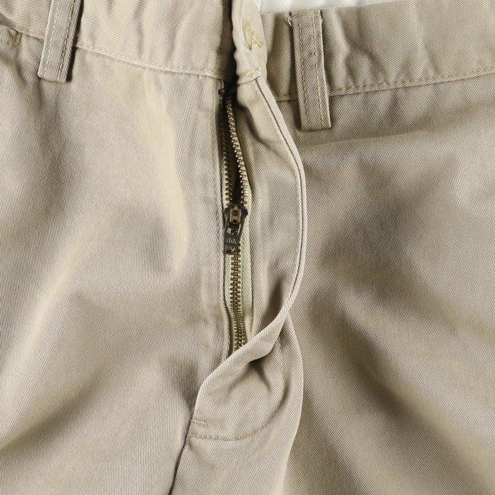 Ralph Lauren POLO by Ralph Lauren PRESTON PANT Chino pants for men, equivalent to w37 cotton beige type brown Vintage Second Hand