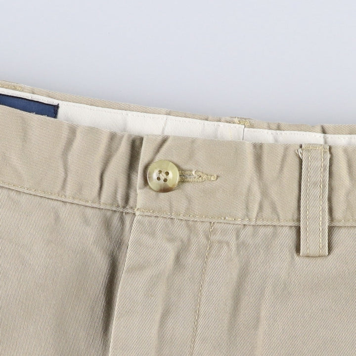 Ralph Lauren POLO by Ralph Lauren PRESTON PANT Chino pants for men, equivalent to w37 cotton beige type brown Vintage Second Hand