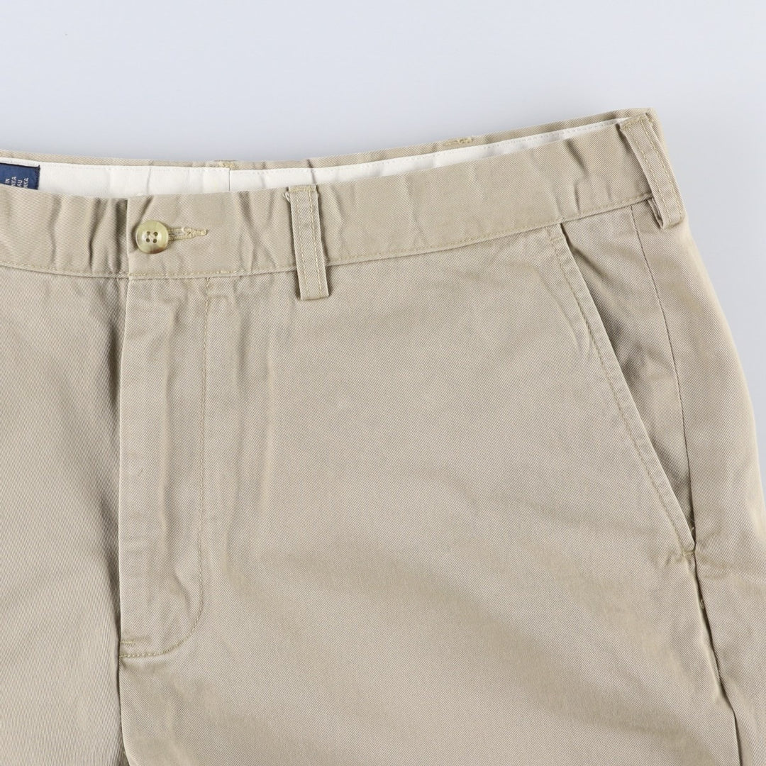 Ralph Lauren POLO by Ralph Lauren PRESTON PANT Chino pants for men, equivalent to w37 cotton beige type brown Vintage Second Hand