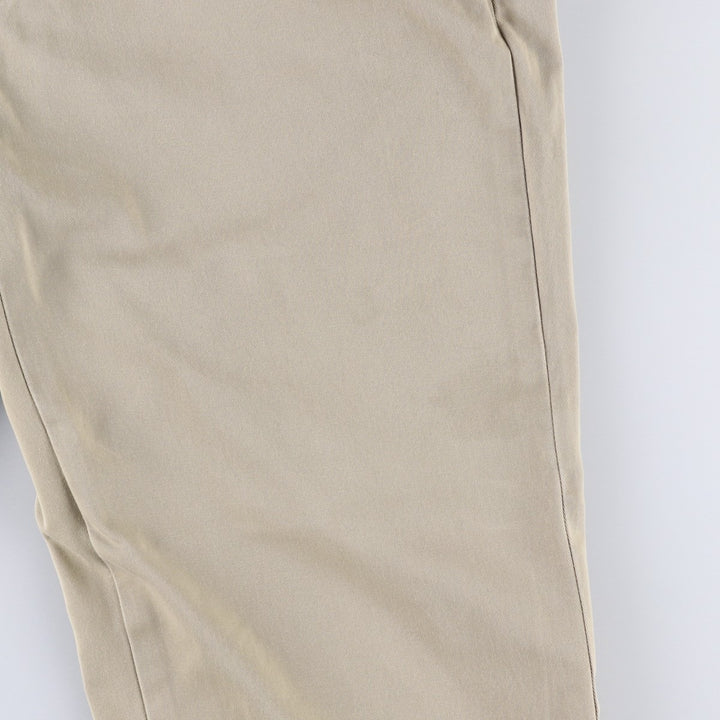 Ralph Lauren POLO by Ralph Lauren PRESTON PANT Chino pants for men, equivalent to w37 cotton beige type brown Vintage Second Hand
