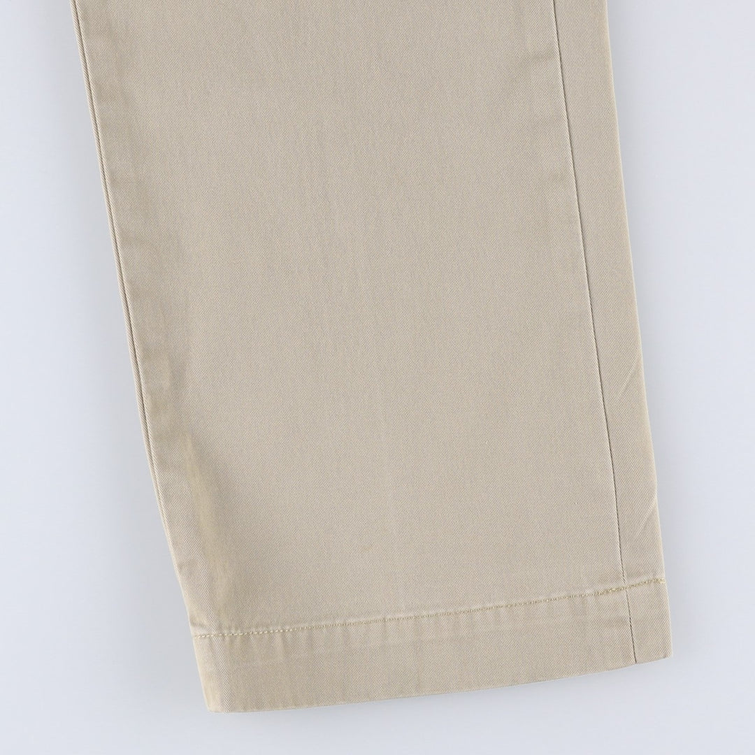 Ralph Lauren POLO by Ralph Lauren PRESTON PANT Chino pants for men, equivalent to w37 cotton beige type brown Vintage Second Hand