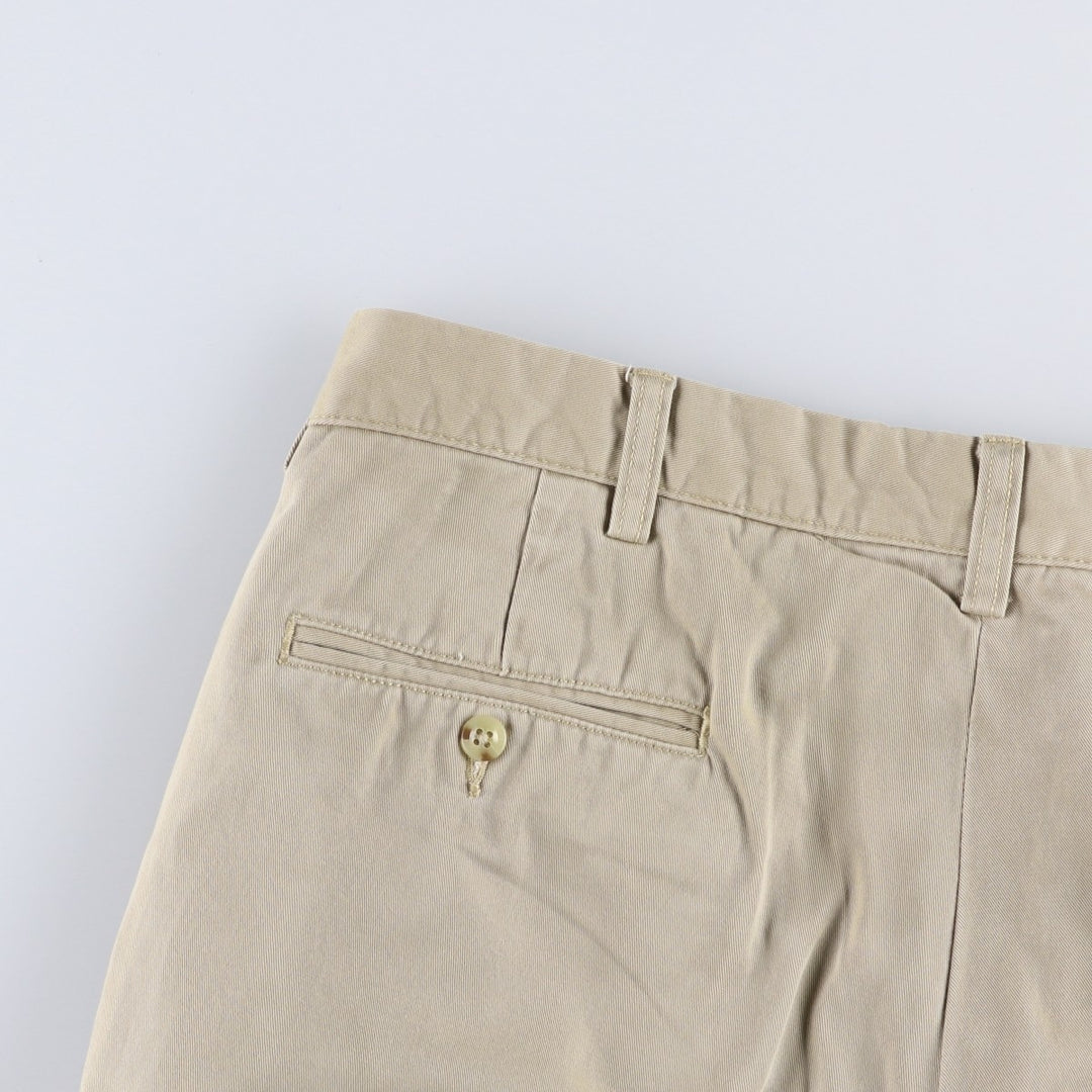 Ralph Lauren POLO by Ralph Lauren PRESTON PANT Chino pants for men, equivalent to w37 cotton beige type brown Vintage Second Hand