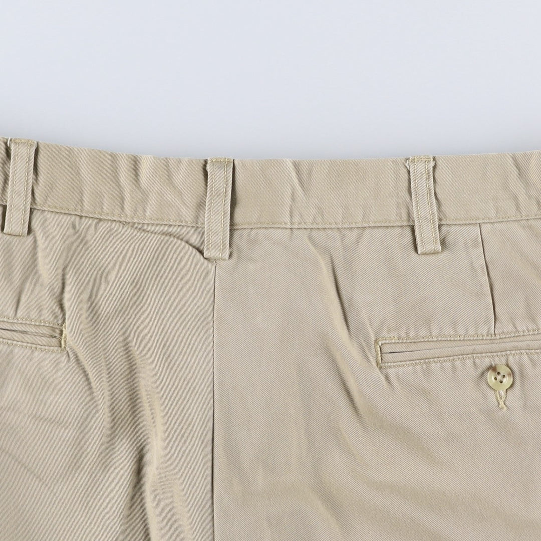 Ralph Lauren POLO by Ralph Lauren PRESTON PANT Chino pants for men, equivalent to w37 cotton beige type brown Vintage Second Hand