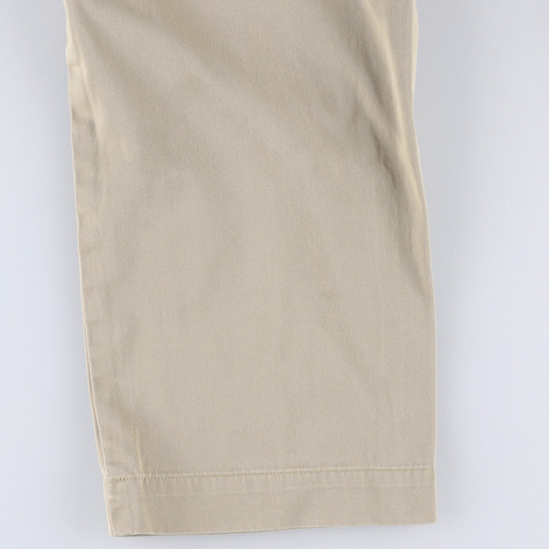 Ralph Lauren POLO by Ralph Lauren PRESTON PANT Chino pants for men, equivalent to w37 cotton beige type brown Vintage Second Hand
