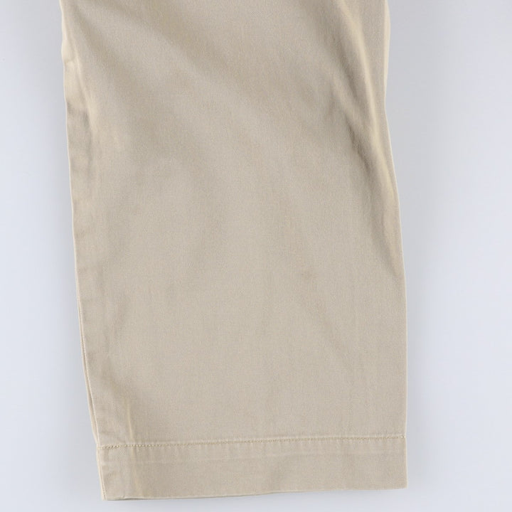 Ralph Lauren POLO by Ralph Lauren PRESTON PANT Chino pants for men, equivalent to w37 cotton beige type brown Vintage Second Hand