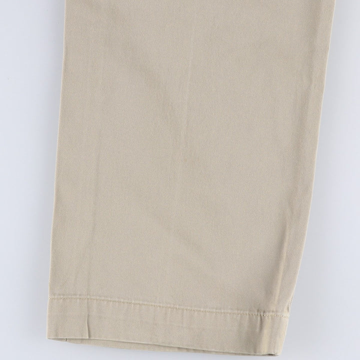 Ralph Lauren POLO by Ralph Lauren PRESTON PANT Chino pants for men, equivalent to w37 cotton beige type brown Vintage Second Hand