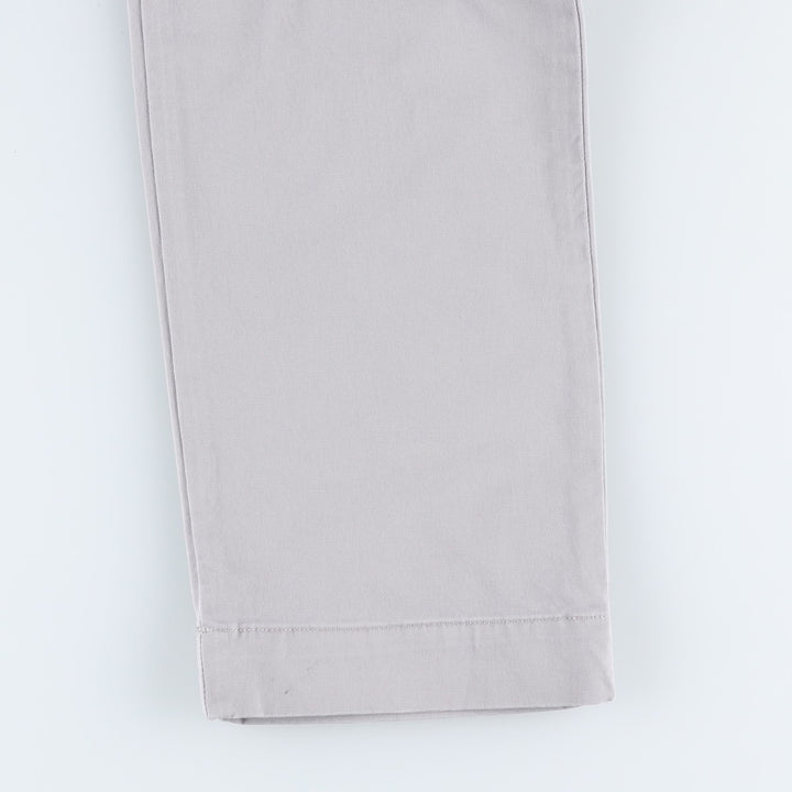 Ralph Lauren POLO RALPH LAUREN Stretch Slim Fit Chino Pants, Men's Size W35 (approx.) cotton gray type Vintage Second Hand