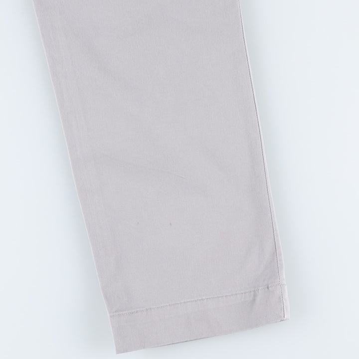 Ralph Lauren POLO RALPH LAUREN Stretch Slim Fit Chino Pants, Men's Size W35 (approx.) cotton gray type Vintage Second Hand