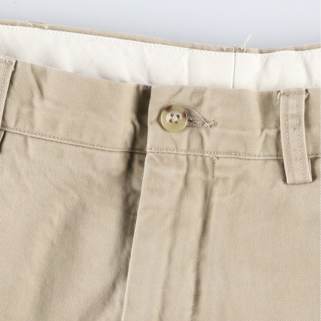Ralph Lauren POLO RALPH LAUREN Slim Fit Chino Pants, Men's Size W36 (approx.) cotton beige type brown Vintage Second Hand