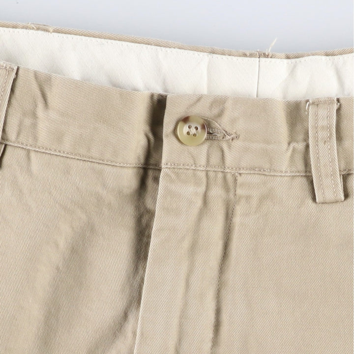 Ralph Lauren POLO RALPH LAUREN Slim Fit Chino Pants, Men's Size W36 (approx.) cotton beige type brown Vintage Second Hand