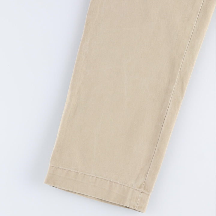 Ralph Lauren POLO RALPH LAUREN Slim Fit Chino Pants, Men's Size W36 (approx.) cotton beige type brown Vintage Second Hand