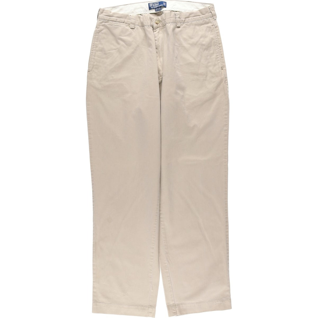 Ralph Lauren POLO by Ralph Lauren PHILIP PANT Chino pants for men, size W36 cotton Beige type Vintage Second Hand