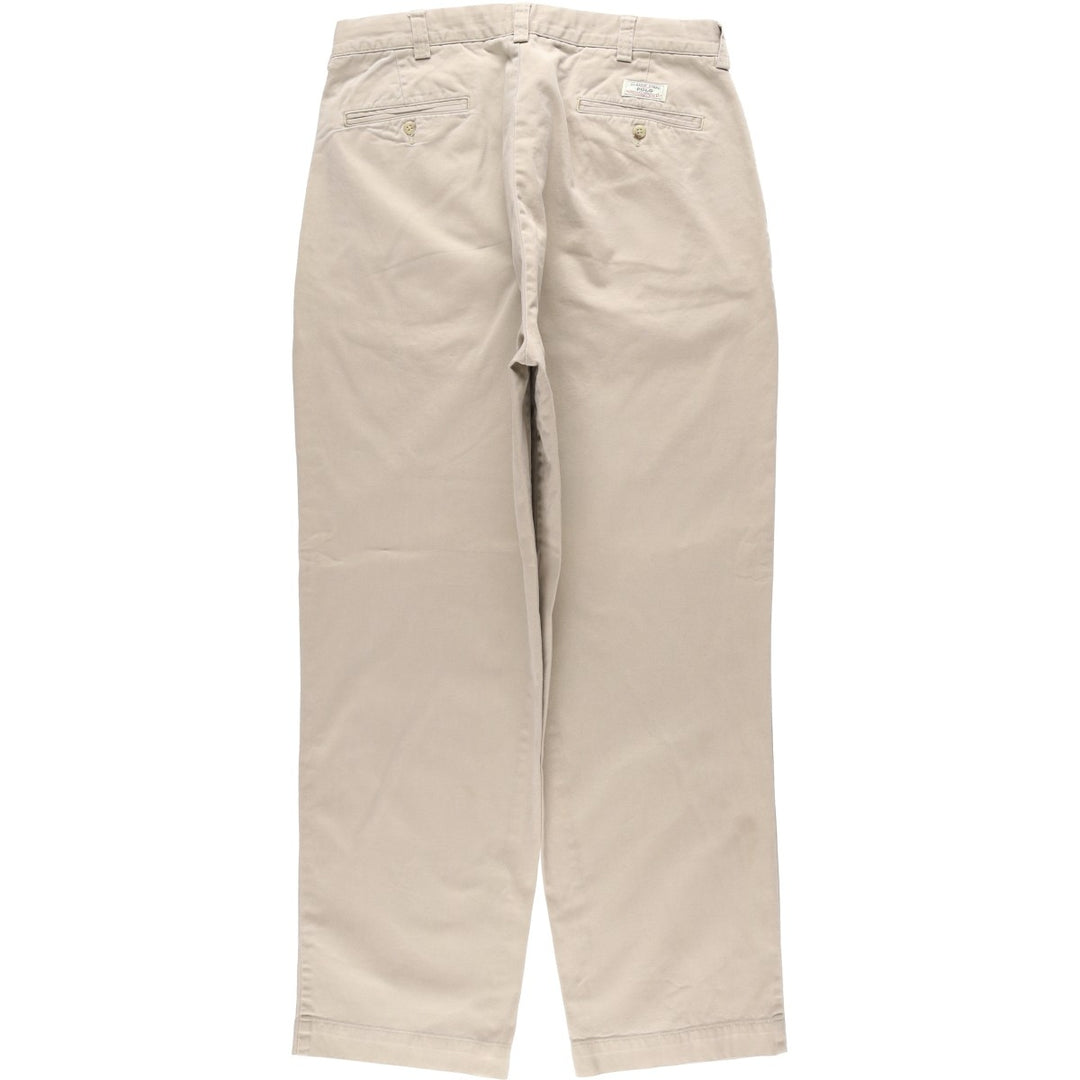 Ralph Lauren POLO by Ralph Lauren PHILIP PANT Chino pants for men, size W36 cotton Beige type Vintage Second Hand