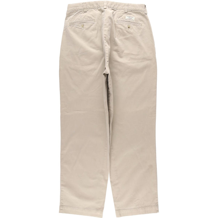 Ralph Lauren POLO by Ralph Lauren PHILIP PANT Chino pants for men, size W36 cotton Beige type Vintage Second Hand
