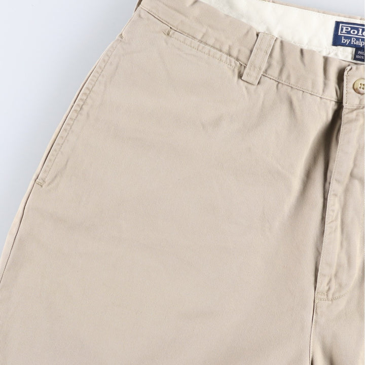 Ralph Lauren POLO by Ralph Lauren PHILIP PANT Chino pants for men, size W36 cotton Beige type Vintage Second Hand
