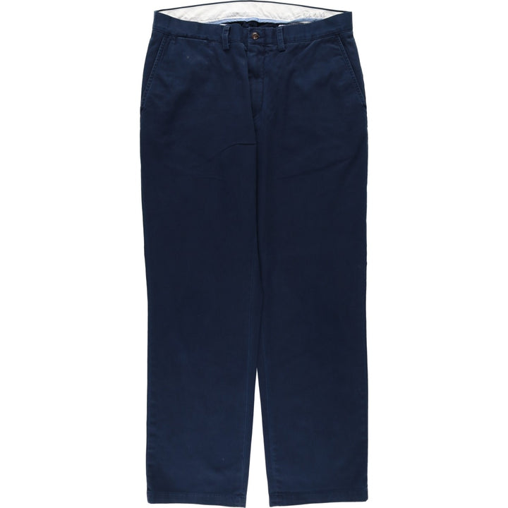 Ralph Lauren POLO RALPH LAUREN RELAXD FIT Chino Pants, Men's W36 (approx.) cotton navy blue type Vintage Second Hand