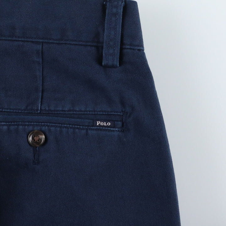 Ralph Lauren POLO RALPH LAUREN RELAXD FIT Chino Pants, Men's W36 (approx.) cotton navy blue type Vintage Second Hand