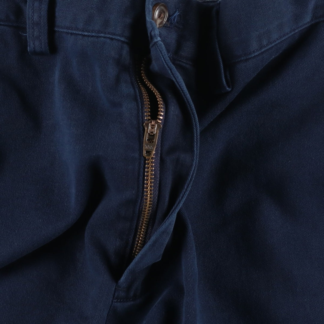 Ralph Lauren POLO RALPH LAUREN RELAXD FIT Chino Pants, Men's W36 (approx.) cotton navy blue type Vintage Second Hand