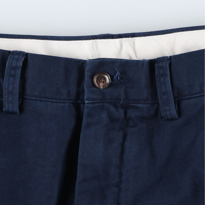 Ralph Lauren POLO RALPH LAUREN RELAXD FIT Chino Pants, Men's W36 (approx.) cotton navy blue type Vintage Second Hand