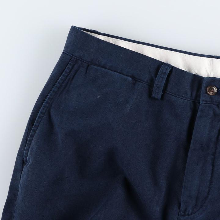 Ralph Lauren POLO RALPH LAUREN RELAXD FIT Chino Pants, Men's W36 (approx.) cotton navy blue type Vintage Second Hand
