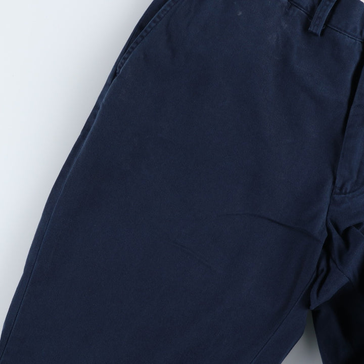 Ralph Lauren POLO RALPH LAUREN RELAXD FIT Chino Pants, Men's W36 (approx.) cotton navy blue type Vintage Second Hand