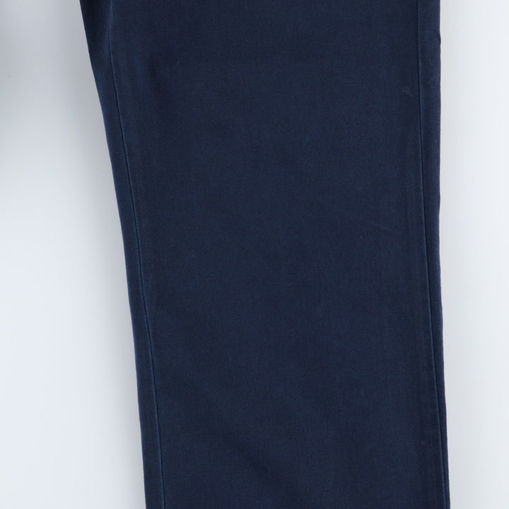 Ralph Lauren POLO RALPH LAUREN RELAXD FIT Chino Pants, Men's W36 (approx.) cotton navy blue type Vintage Second Hand