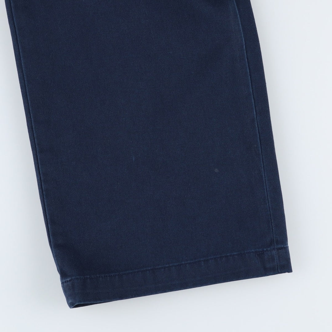 Ralph Lauren POLO RALPH LAUREN RELAXD FIT Chino Pants, Men's W36 (approx.) cotton navy blue type Vintage Second Hand