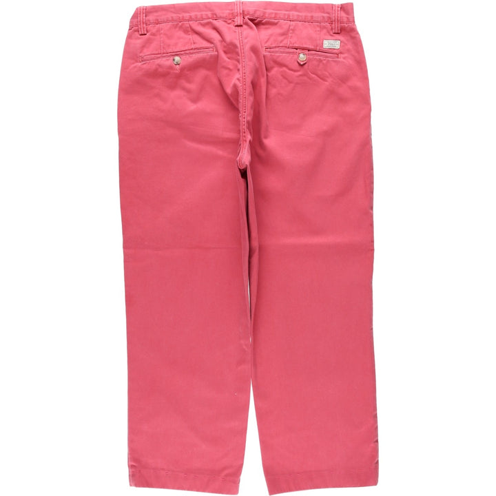 Ralph Lauren POLO RALPH LAUREN CLASSIC FIT Chino Pants, Men's Size W34 (approx.), Vintage cotton red type Vintage Second Hand