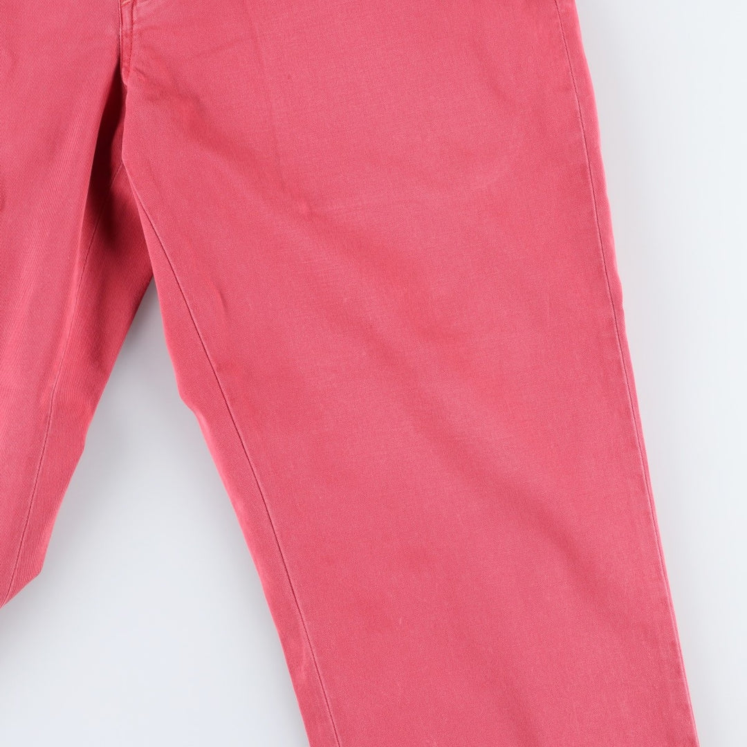Ralph Lauren POLO RALPH LAUREN CLASSIC FIT Chino Pants, Men's Size W34 (approx.), Vintage cotton red type Vintage Second Hand