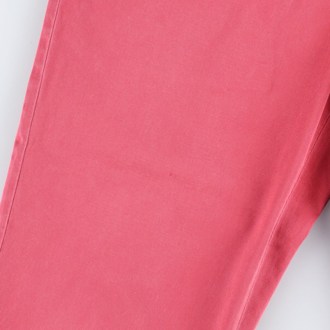 Ralph Lauren POLO RALPH LAUREN CLASSIC FIT Chino Pants, Men's Size W34 (approx.), Vintage cotton red type Vintage Second Hand