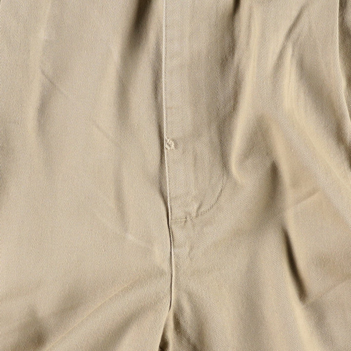 Ralph Lauren POLO RALPH LAUREN Two-pleat chino pants for men, size W33 cotton Beige type Vintage Second Hand