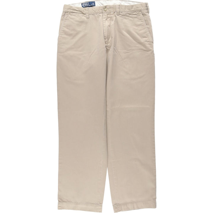 Ralph Lauren POLO by Ralph Lauren PRESTON PANT Chino pants for men, equivalent to w34 cotton Beige type Vintage Second Hand