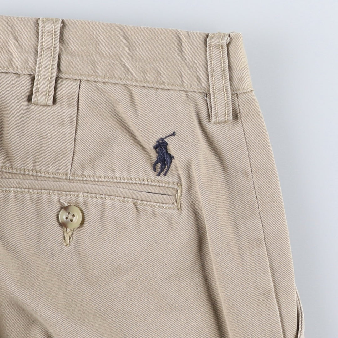 Ralph Lauren POLO by Ralph Lauren PRESTON PANT Chino pants for men, equivalent to w34 cotton Beige type Vintage Second Hand