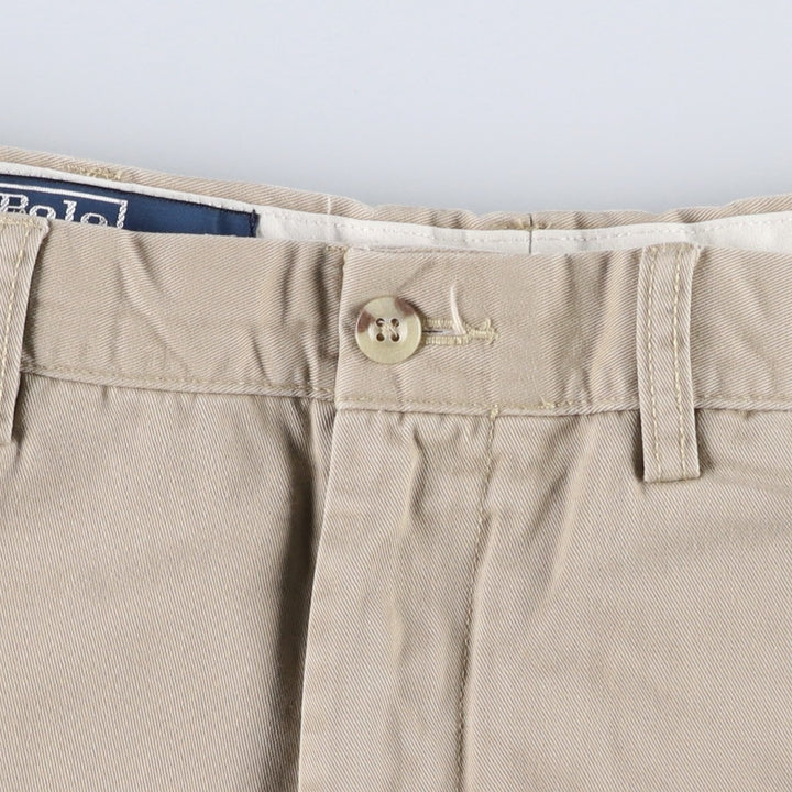Ralph Lauren POLO by Ralph Lauren PRESTON PANT Chino pants for men, equivalent to w34 cotton Beige type Vintage Second Hand