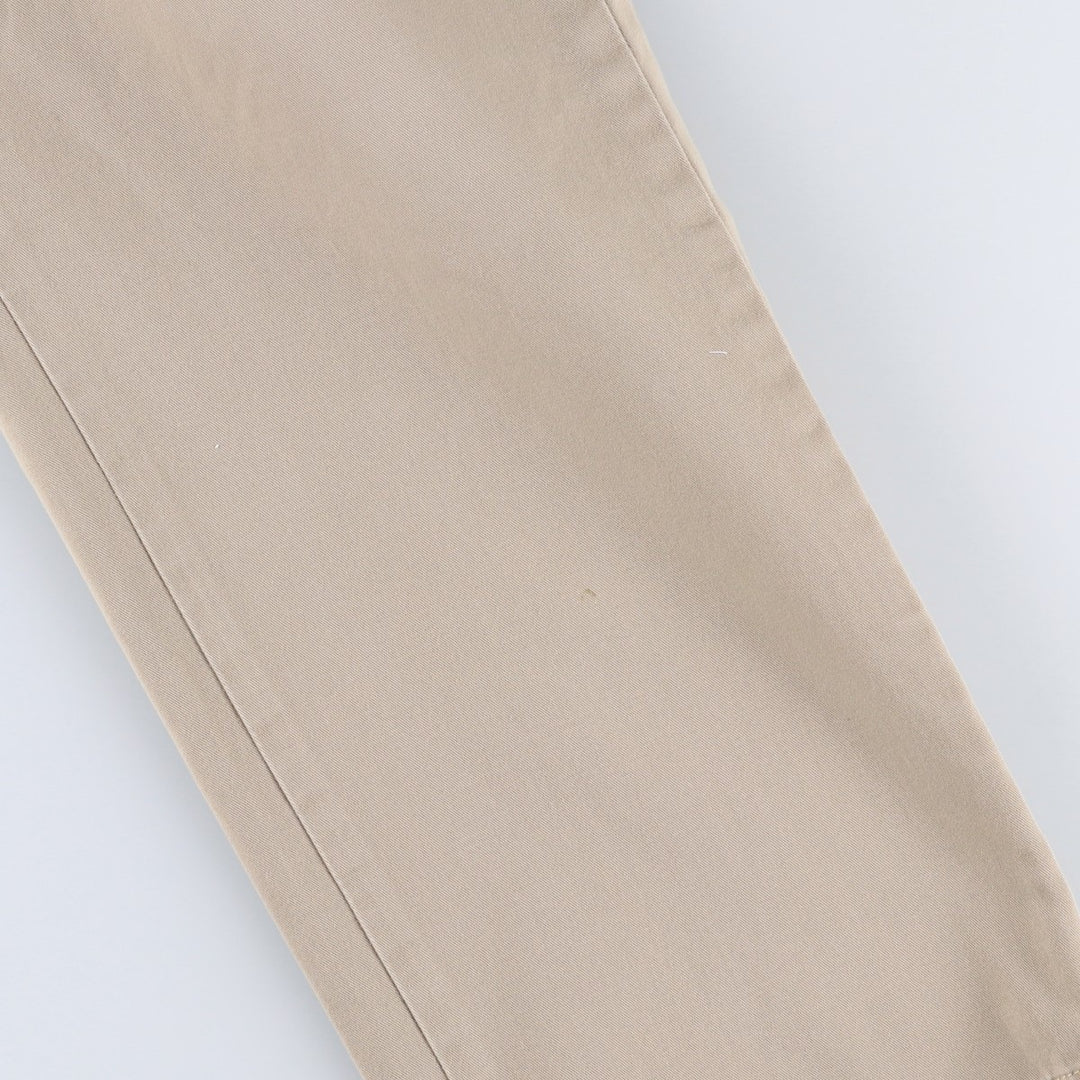 Ralph Lauren POLO by Ralph Lauren PRESTON PANT Chino pants for men, equivalent to w34 cotton Beige type Vintage Second Hand
