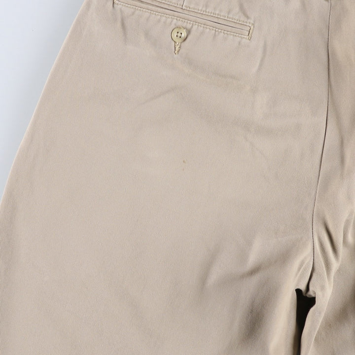 Ralph Lauren POLO by Ralph Lauren PRESTON PANT Chino pants for men, equivalent to w34 cotton Beige type Vintage Second Hand