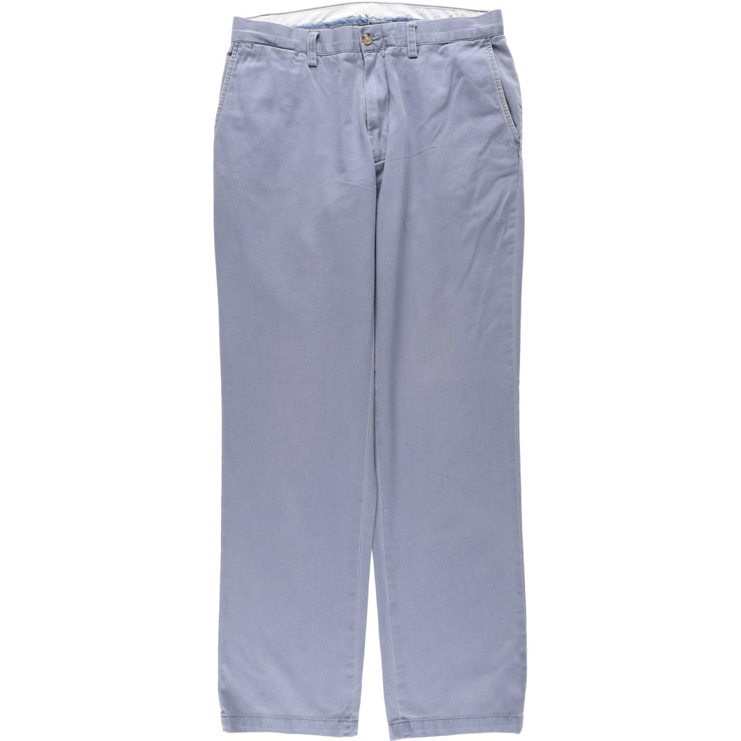 Ralph Lauren POLO RALPH LAUREN CLASSIC FIT Chino Pants, Made in Sri Lanka, Men's Size W33 (approx.) cotton Blue type light blue Vintage Second Hand