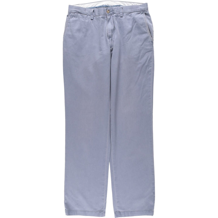 Ralph Lauren POLO RALPH LAUREN CLASSIC FIT Chino Pants, Made in Sri Lanka, Men's Size W33 (approx.) cotton Blue type light blue Vintage Second Hand