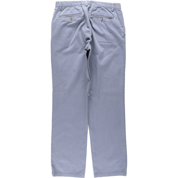 Ralph Lauren POLO RALPH LAUREN CLASSIC FIT Chino Pants, Made in Sri Lanka, Men's Size W33 (approx.) cotton Blue type light blue Vintage Second Hand