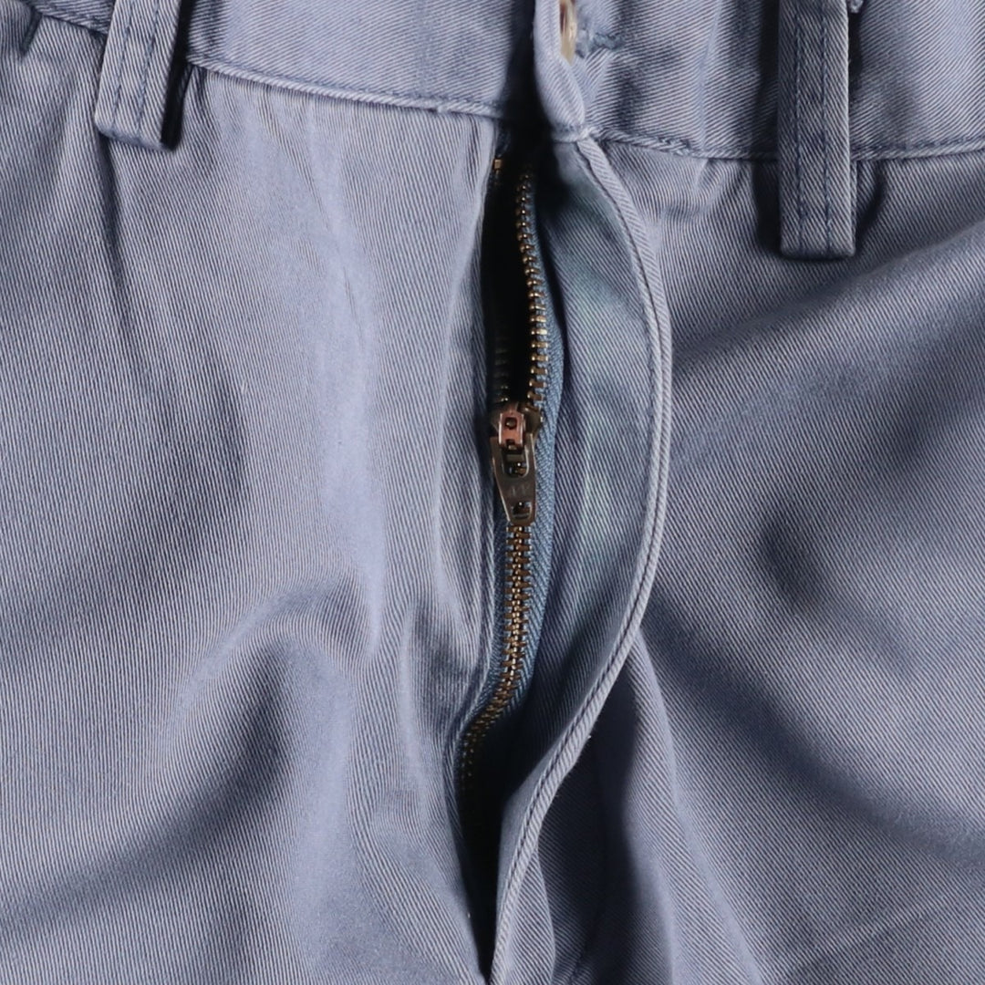 Ralph Lauren POLO RALPH LAUREN CLASSIC FIT Chino Pants, Made in Sri Lanka, Men's Size W33 (approx.) cotton Blue type light blue Vintage Second Hand