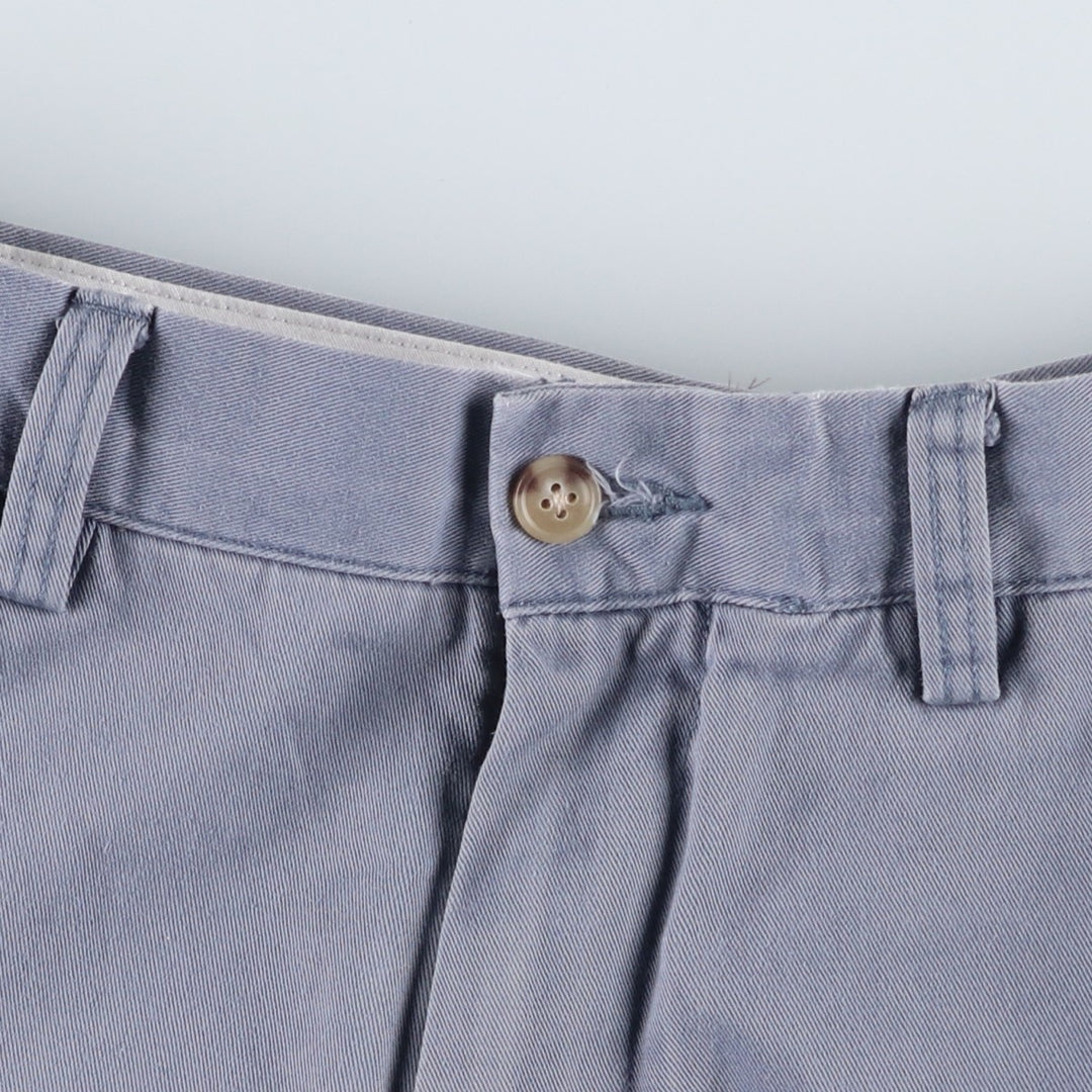 Ralph Lauren POLO RALPH LAUREN CLASSIC FIT Chino Pants, Made in Sri Lanka, Men's Size W33 (approx.) cotton Blue type light blue Vintage Second Hand